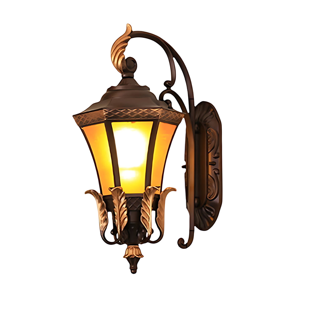 Copper Wall Sconce Outdoor Waterproof European-Style Lighting