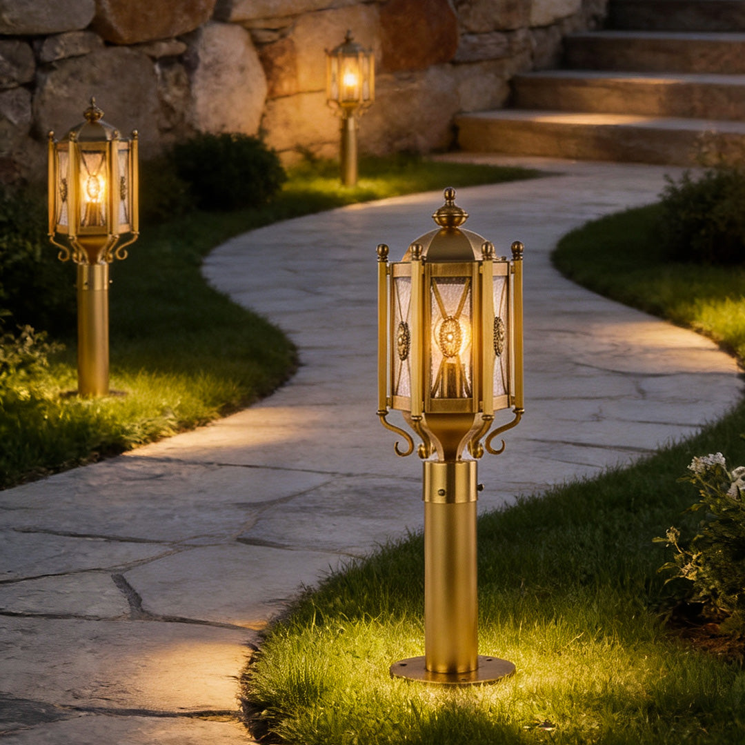 Copper Path Light - Outdoor Waterproof Landscape Lighting for Garden & Yard Decor