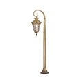 European Style Copper LED Vintage Outdoor Path Light - Durable and Elegant Illumination