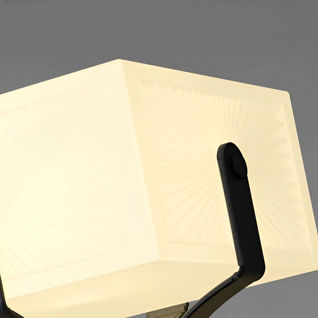 Modern Waterproof LED Square Brick Pillar Lights Outdoor Lighting