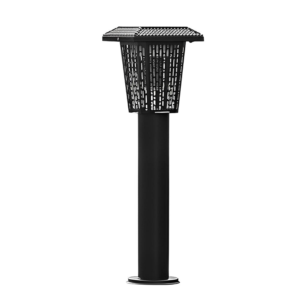 Outdoor Solar Bug Repellent Light - Waterproof Metal Insect Zapper Lantern