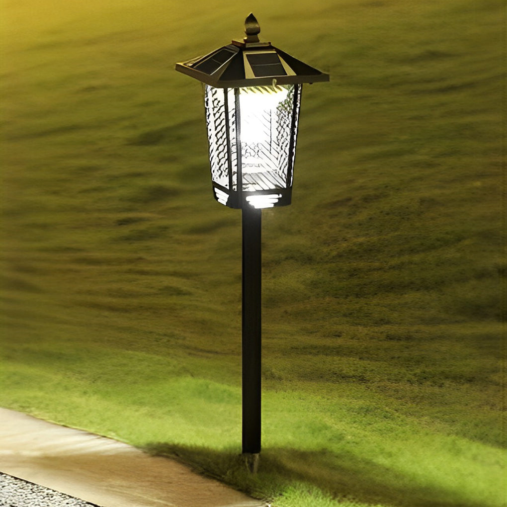 Outdoor Solar Bug Repellent Waterproof Metal Light - Insect Repellent LED Light for Patio & Garden