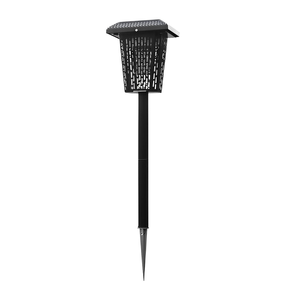 Outdoor Solar Bug Repellent Light - Waterproof Metal Insect Zapper Lantern