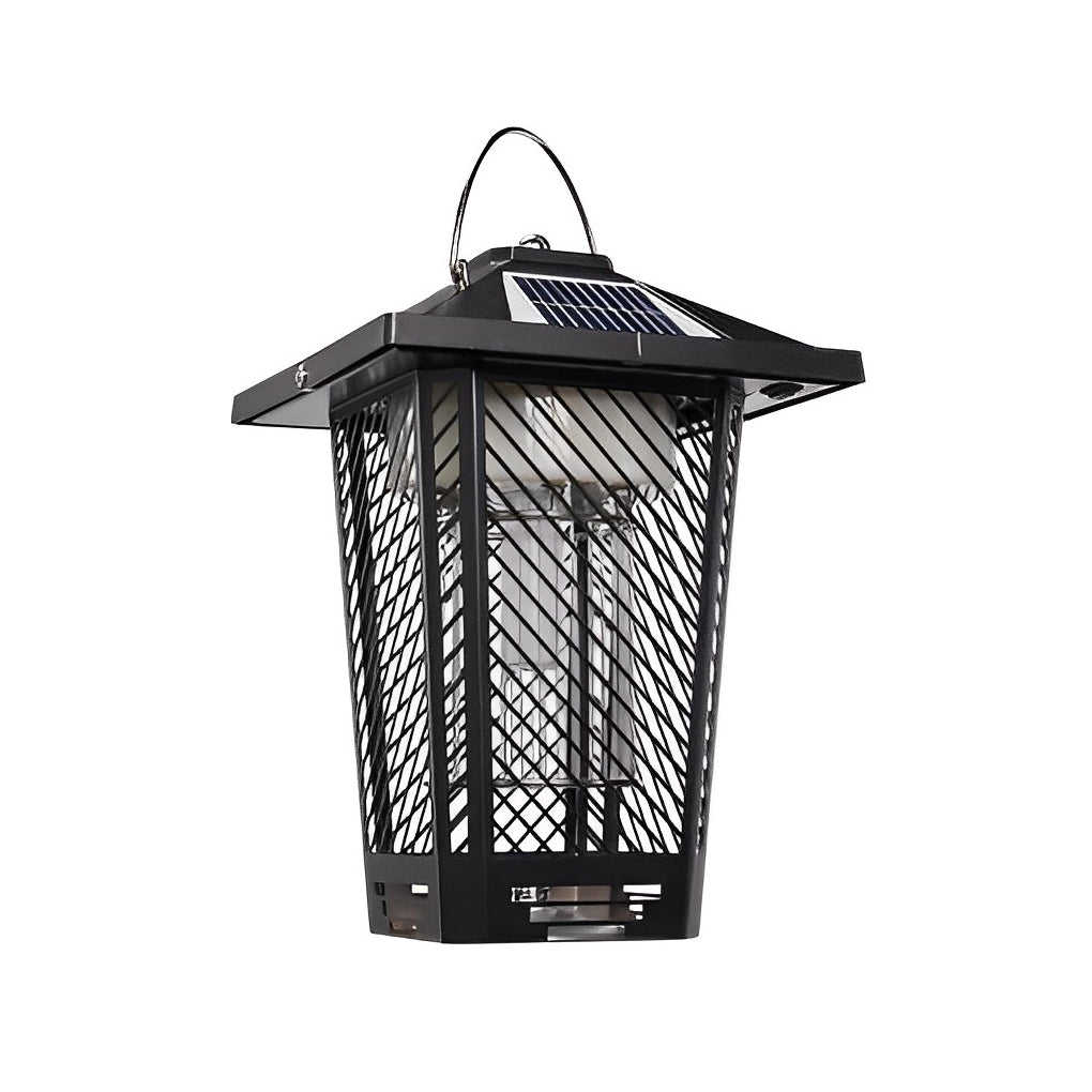 Outdoor Solar Bug Repellent Waterproof Metal Light - Insect Repellent LED Light for Patio & Garden