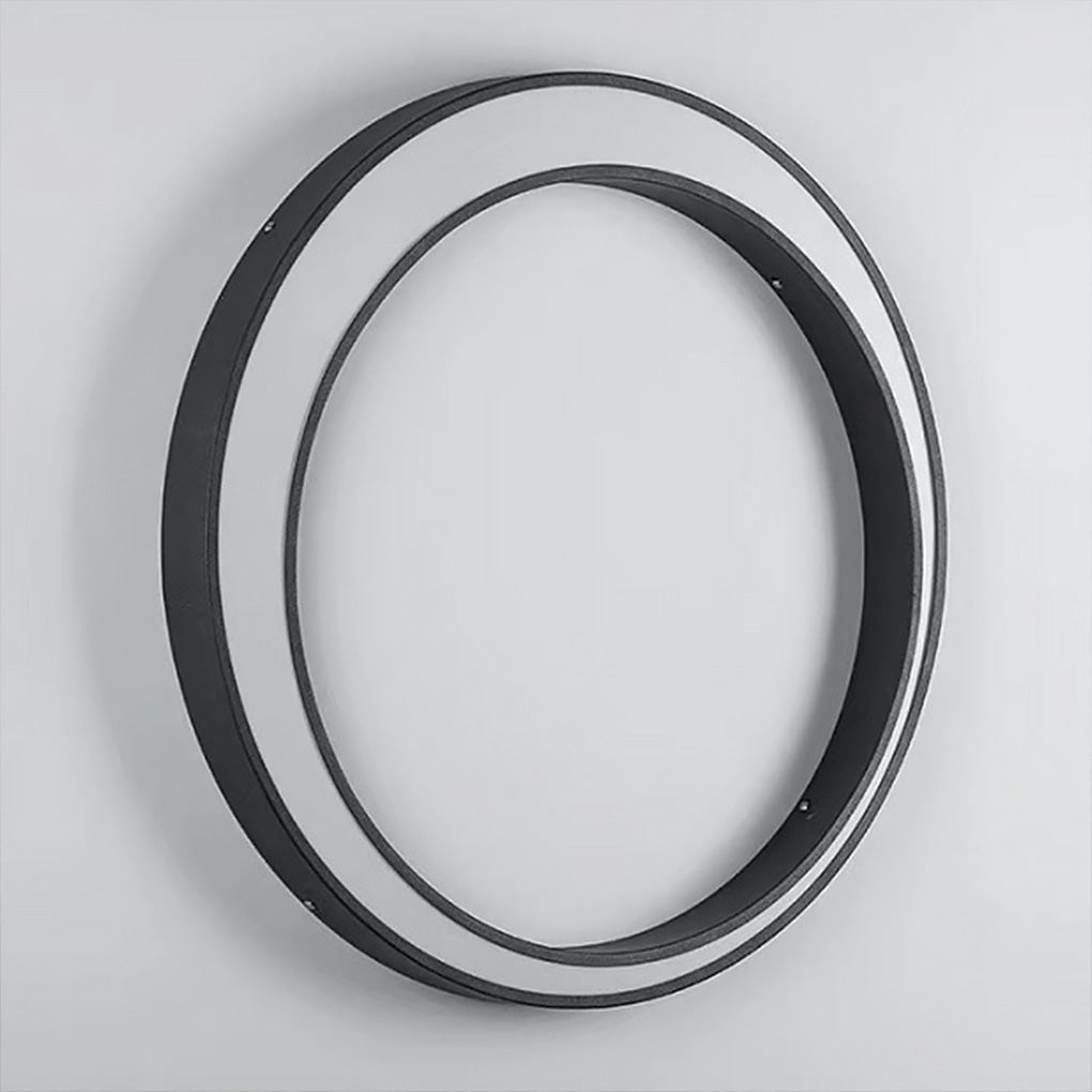 Outdoor Modern Moon LED Cylinder Wall Light Waterproof