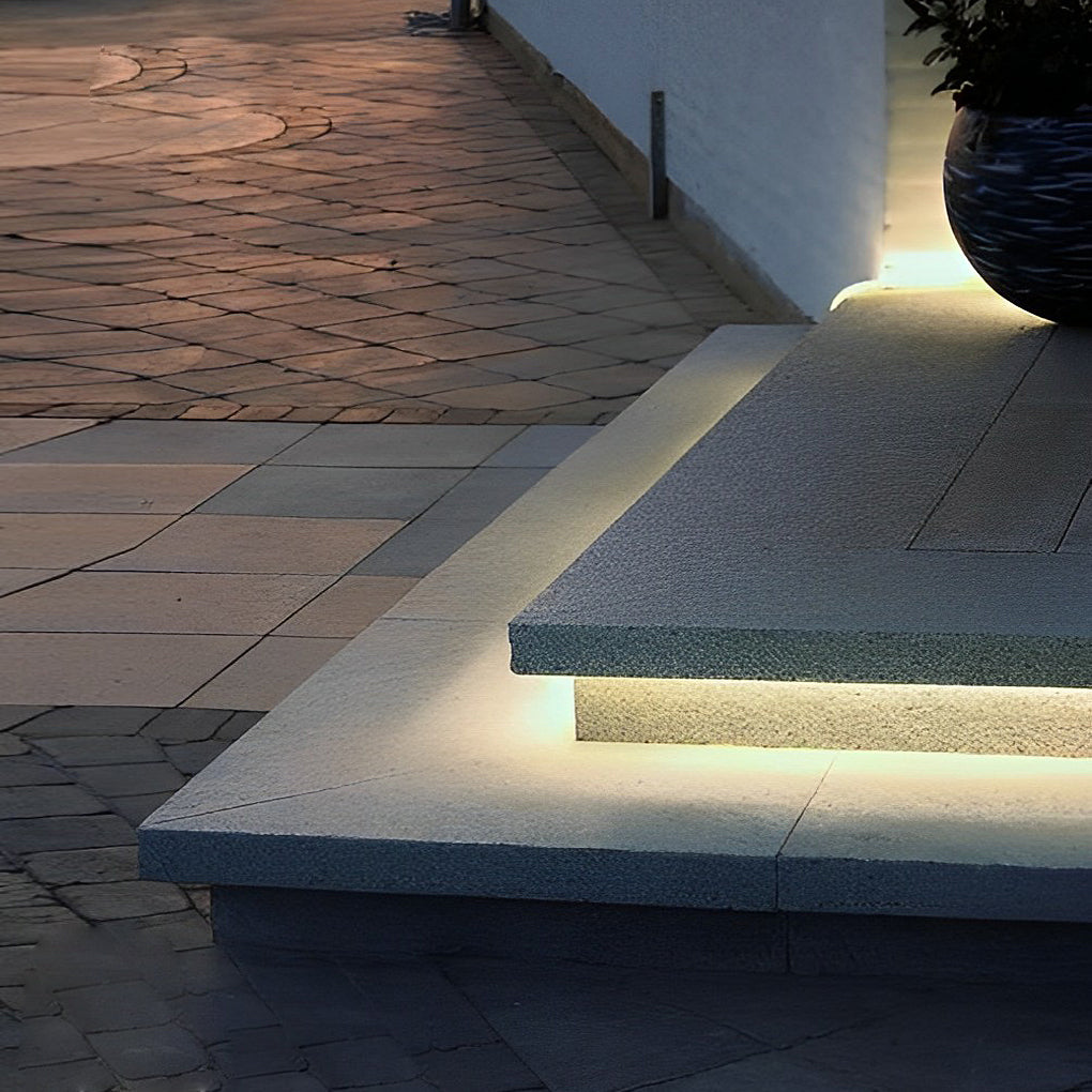Modern Outdoor LED Light Strips - Flexible Waterproof Lighting Solutions
