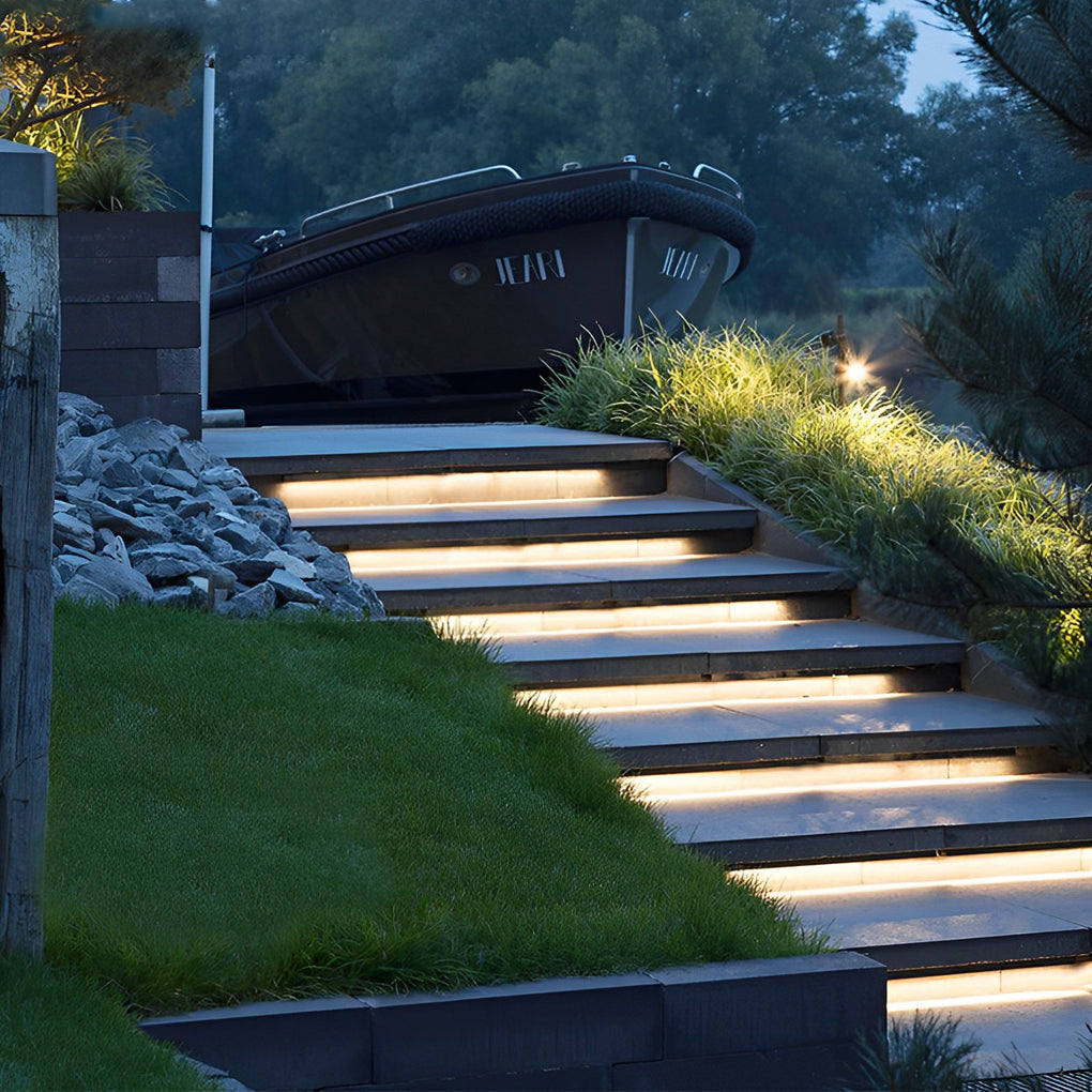 Modern Outdoor LED Light Strips - Flexible Waterproof Lighting Solutions