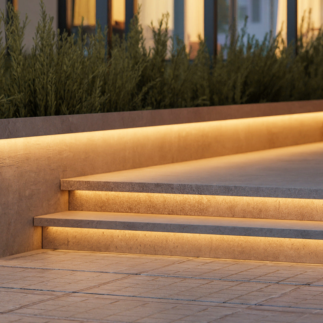 Modern Outdoor LED Light Strips - Flexible Waterproof Lighting Solutions