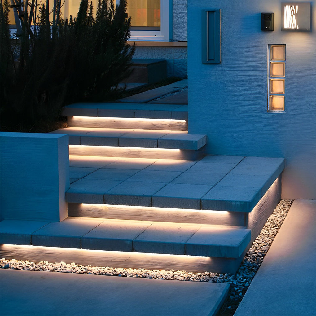 Modern Outdoor LED Light Strips - Flexible Waterproof Lighting Solutions