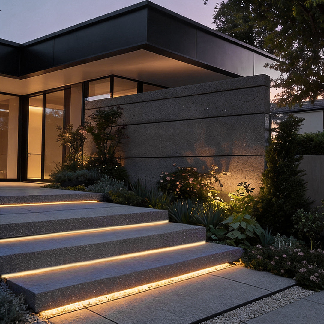 Outdoor Flexible LED Light Strips - Modern Waterproof Lighting for Decks & Patios