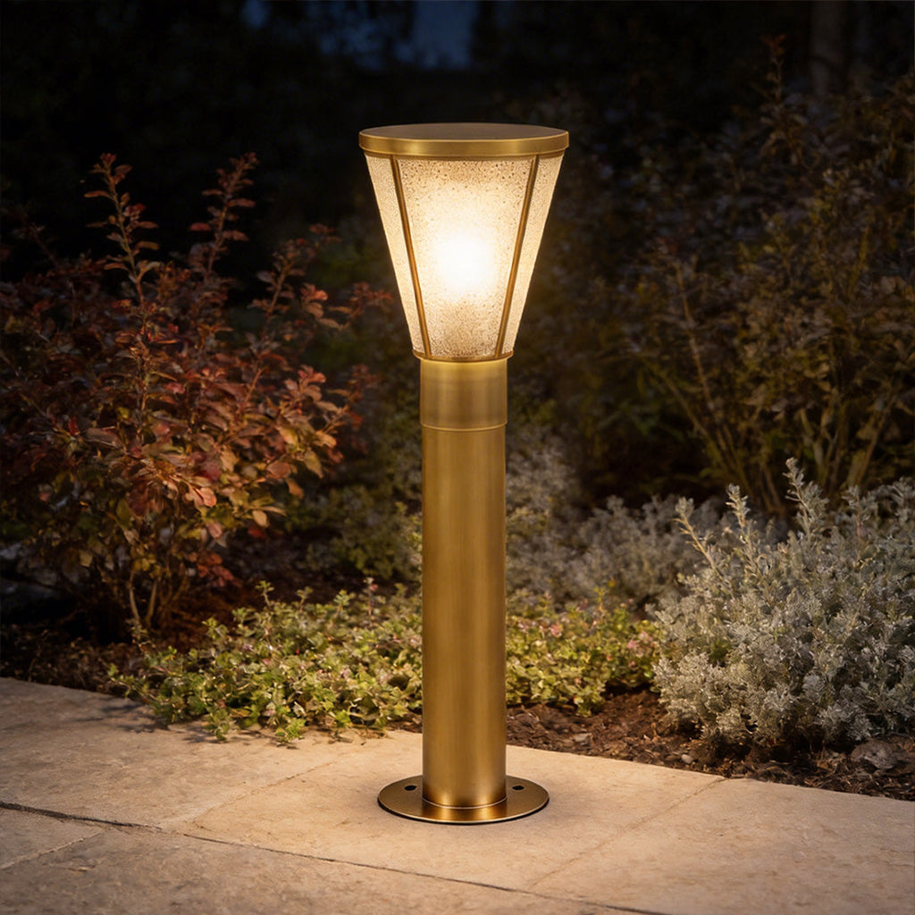 Copper Waterproof LED Garden Path Lights - Outdoor Landscape Lighting