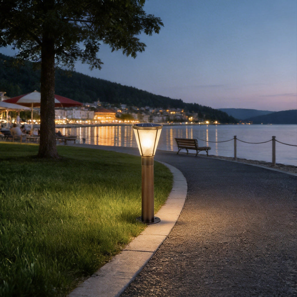 Copper Waterproof LED Garden Path Lights - Outdoor Landscape Lighting