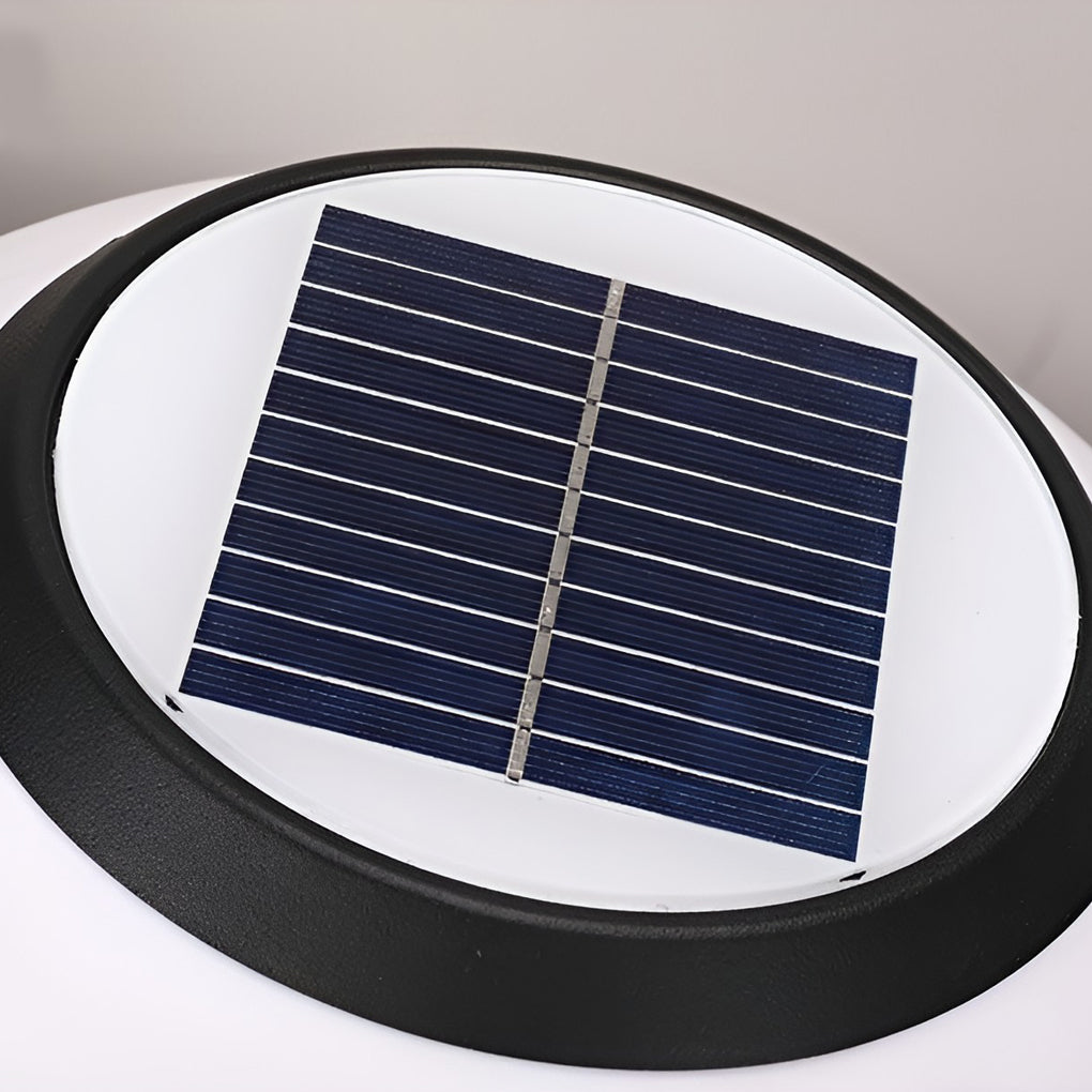 Outdoor Solar LED Gate Pillar Lights Waterproof Solar Lighting for Garden