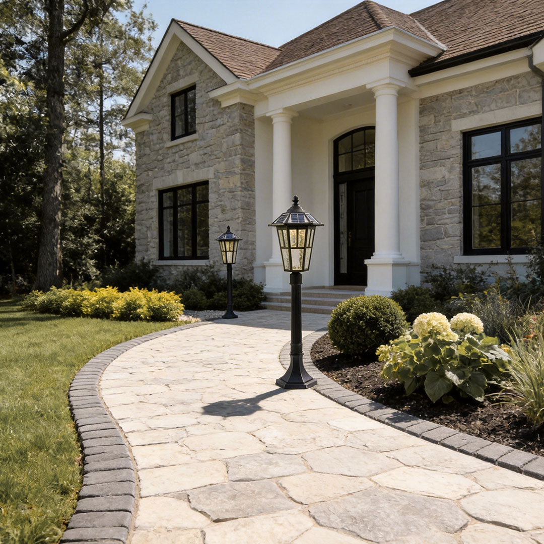 Title: Minimalist Outdoor Landscape Path Lighting

Description: Illuminate your garden or pathway with our sleek American minimalist lawn light. Designed for modern outdoor aesthetics, this energy-efficient landscape lighting solution enhances safety and