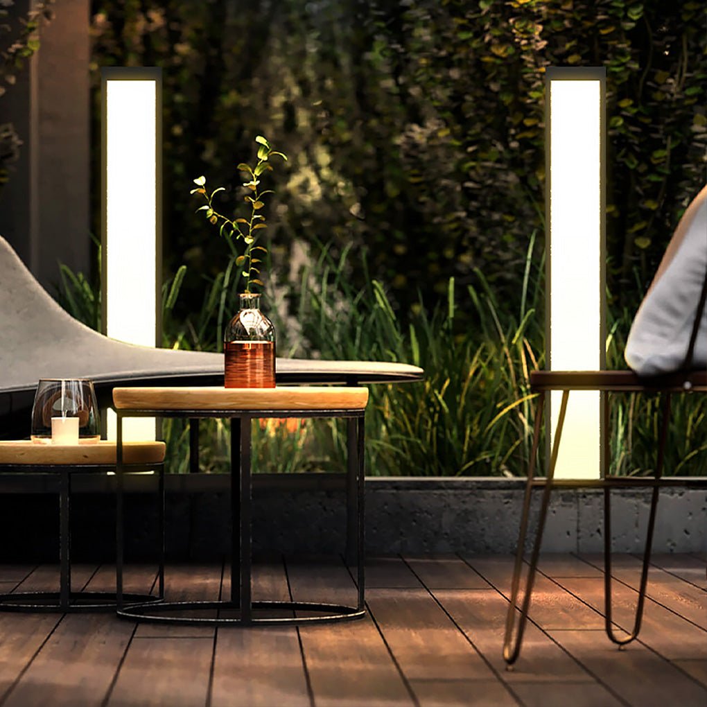 Garden Bollard Lights Waterproof LED Outdoor Landscape Lighting