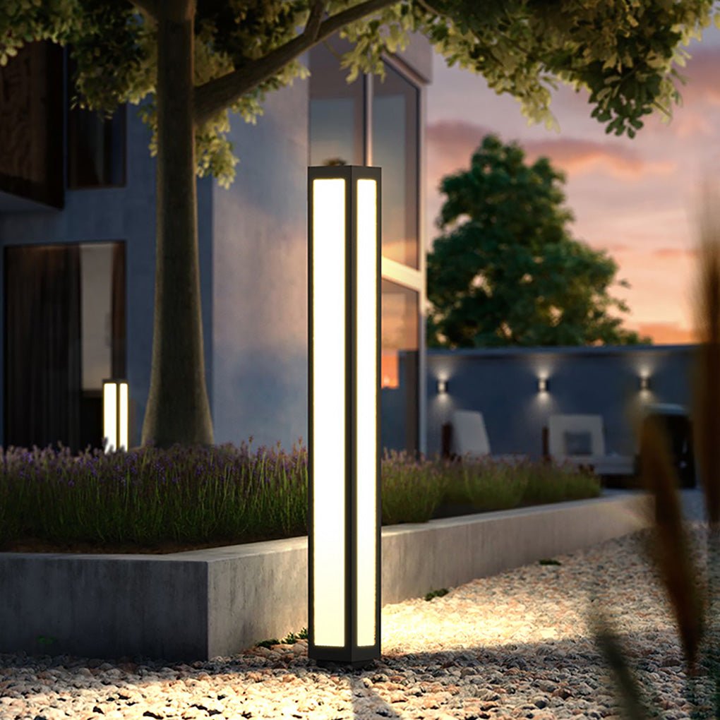 Garden Bollard Lights Waterproof LED Outdoor Landscape Lighting