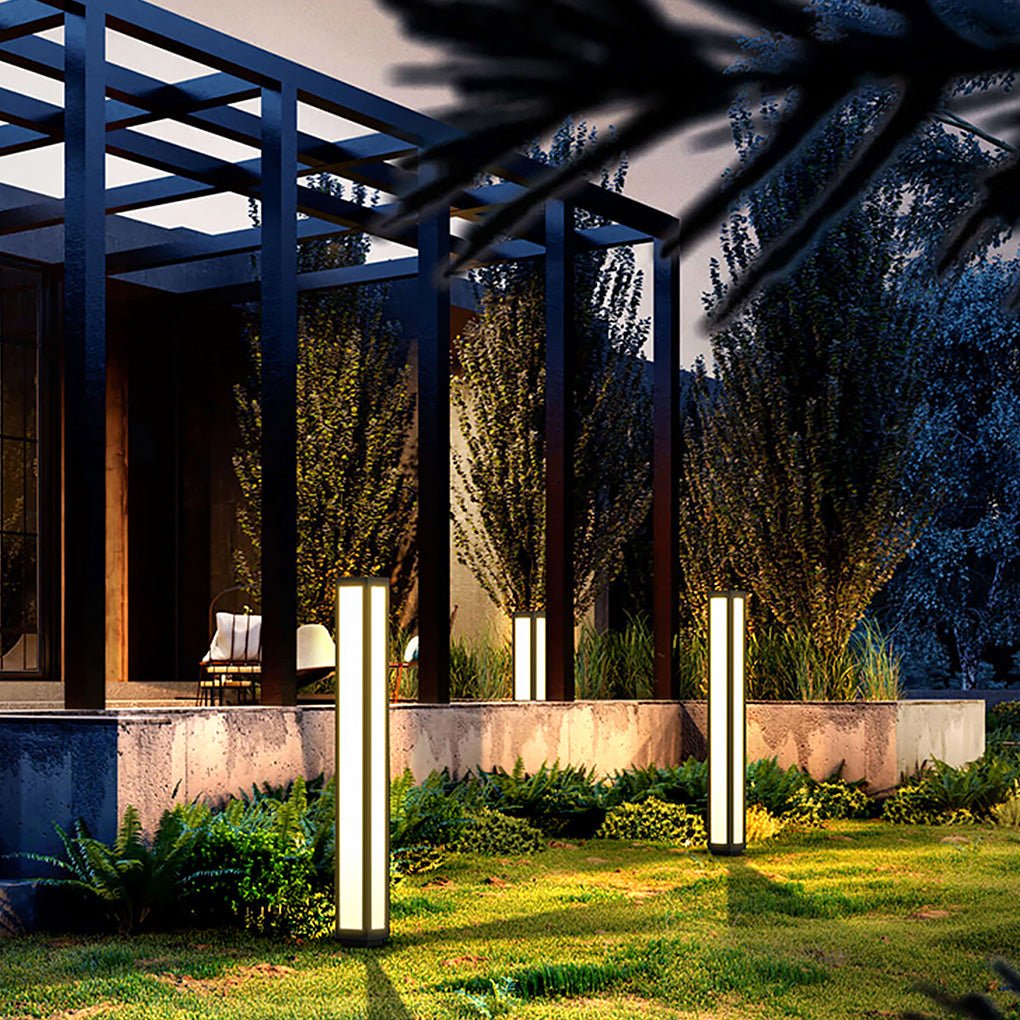 Garden Bollard Lights Outdoor LED Waterproof Landscape Lighting
