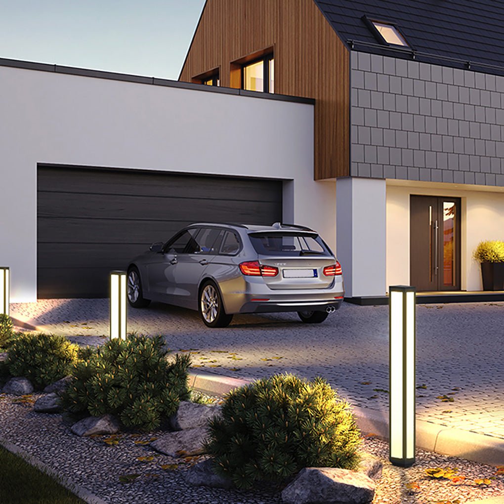 Garden Bollard Lights Waterproof LED Outdoor Landscape Lighting
