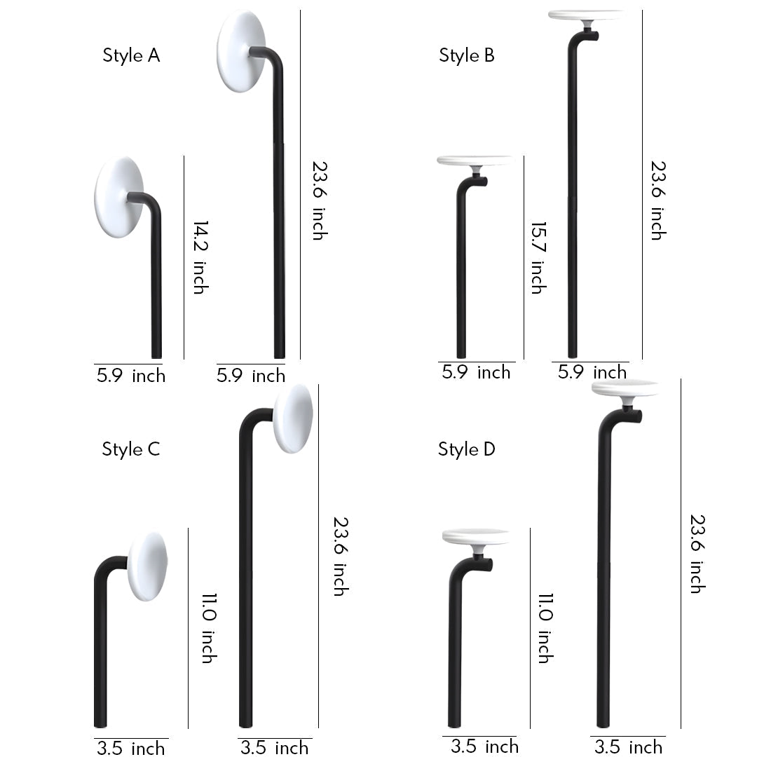 Outdoor Waterproof Path Lights - Landscape Lighting for Gardens and Walkways