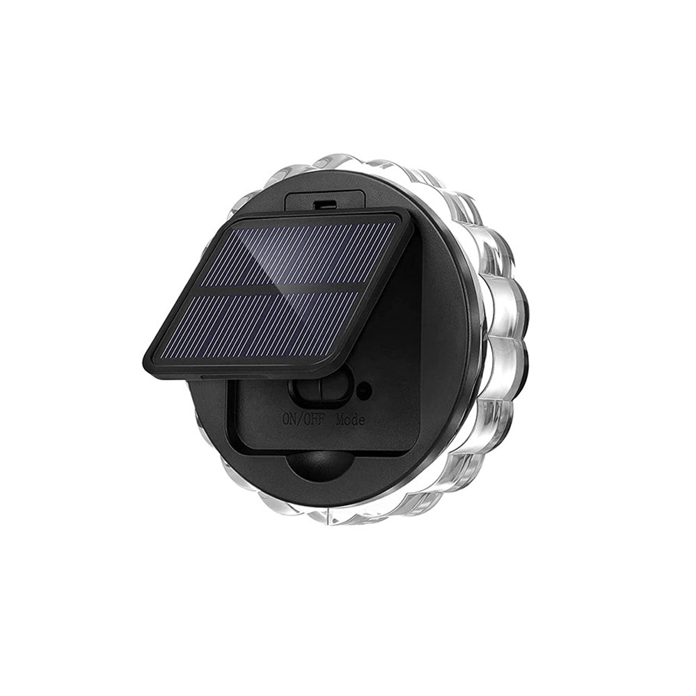Outdoor Solar Petal Wall Lamp for Patio Lighting