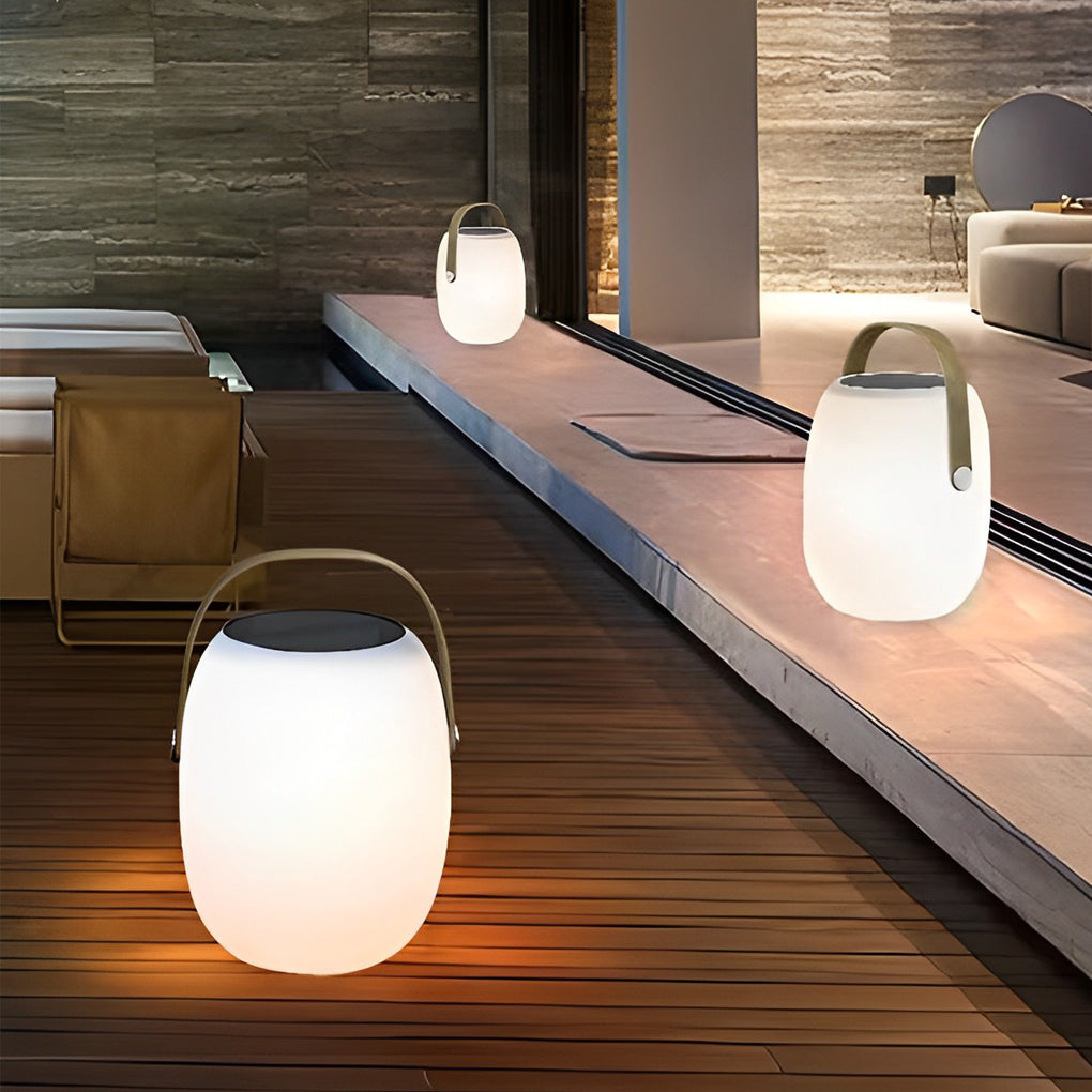 Outdoor Solar Portable Lantern - LED Garden Light