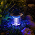 Solar Bug Zapper Garden Lamp - Purple Light Mosquito Killer