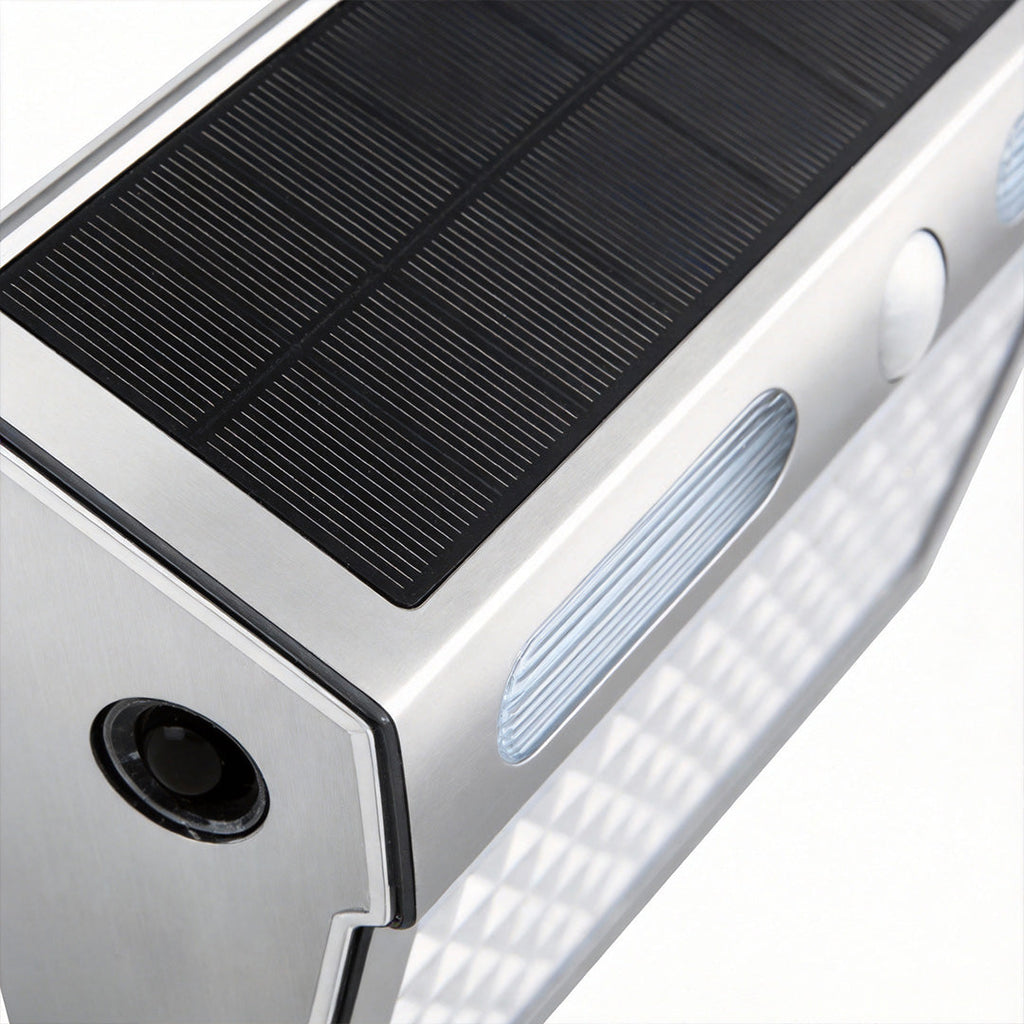 Outdoor Solar Motion Sensor Wall Light - Waterproof LED Security Lighting
