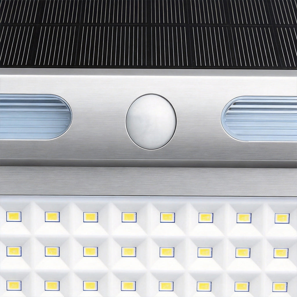 Outdoor Solar Motion Sensor Wall Light - Waterproof LED Security Lighting