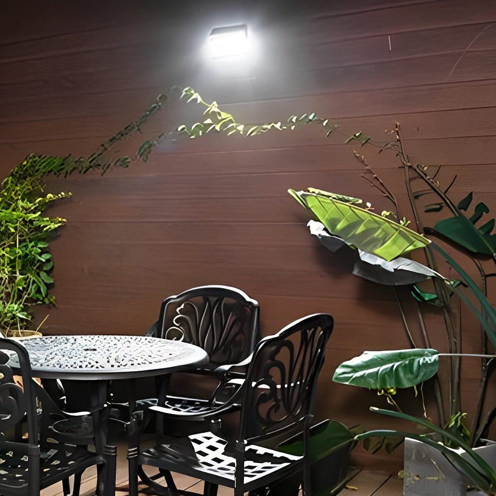 Outdoor Solar Motion Sensor Wall Light - Waterproof LED Security Lighting