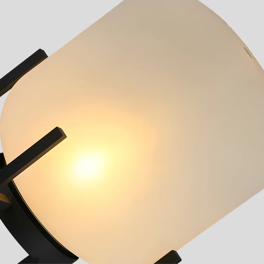Outdoor Modern Handle Lantern - Waterproof LED Light for Patio & Garden