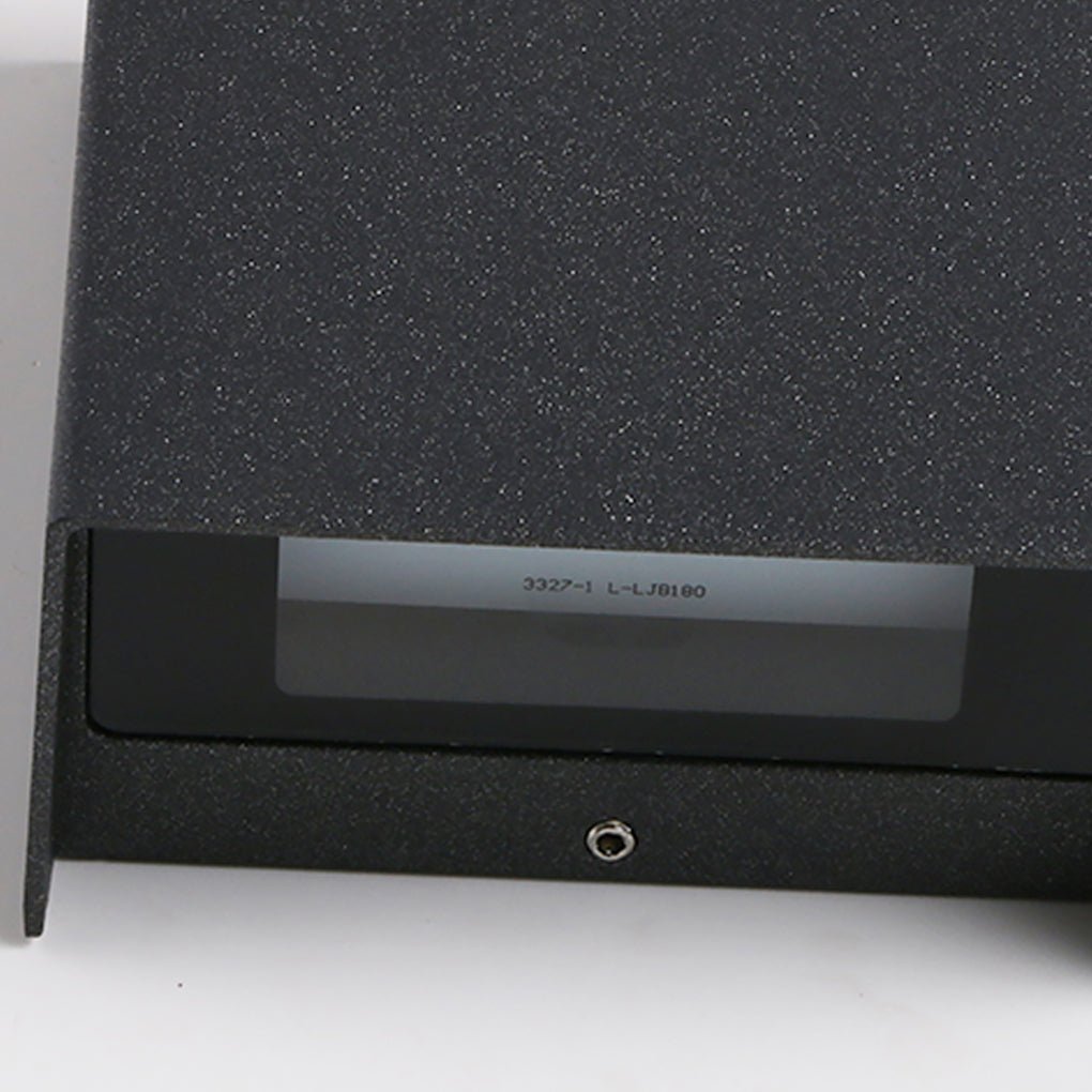 Waterproof Square LED Up and Down Wall Lights - Modern Outdoor Lighting