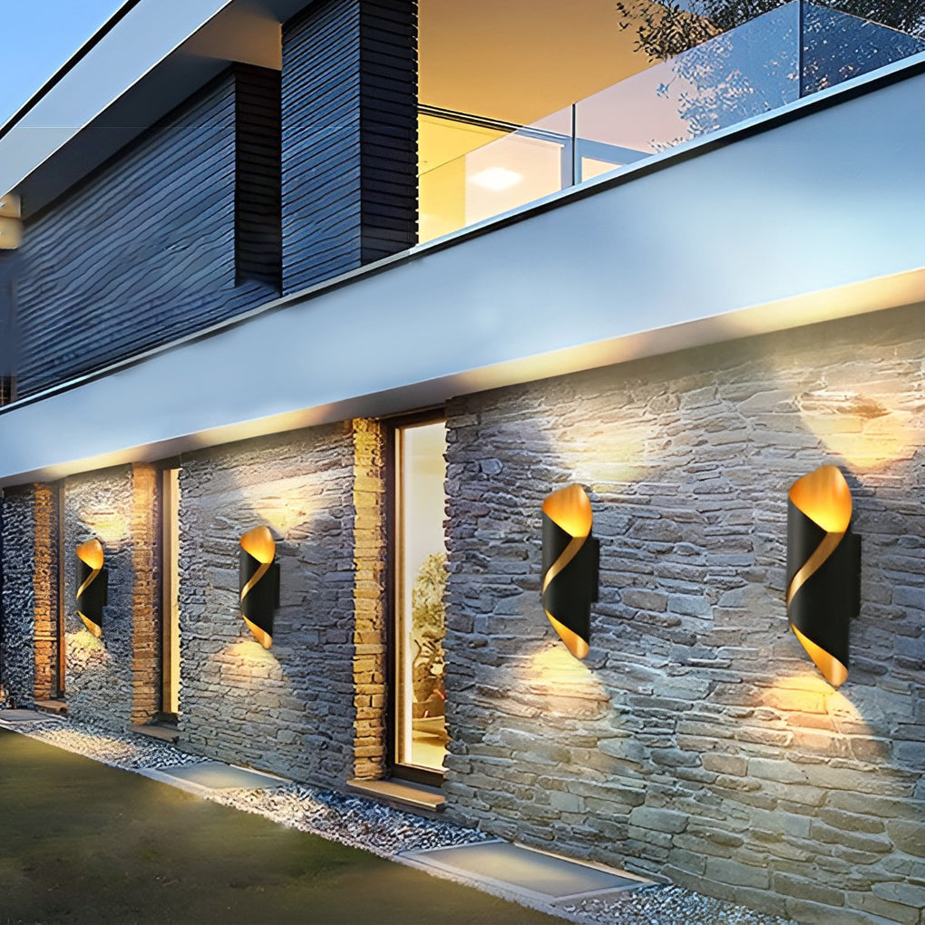 Modern LED Waterproof Outdoor Up Down Wall Light