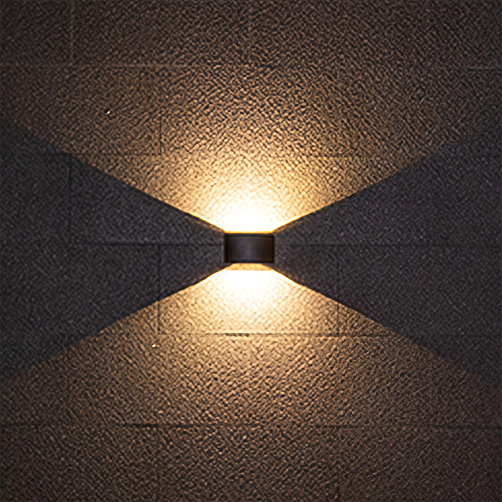 Outdoor LED Up Down Wall Light - Waterproof Minimalist Design