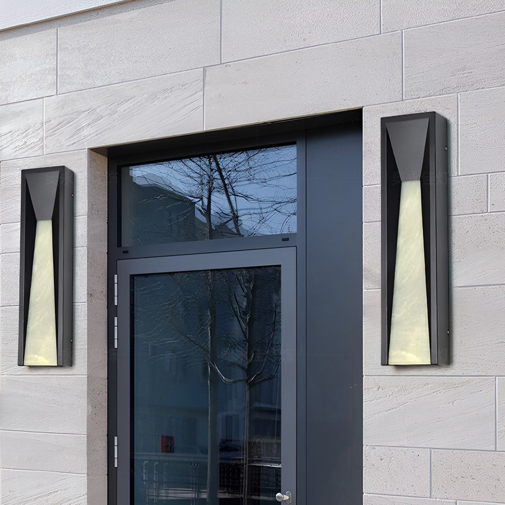 Modern Rectangular LED Outdoor Wall Light - Top Rated, Energy Efficient