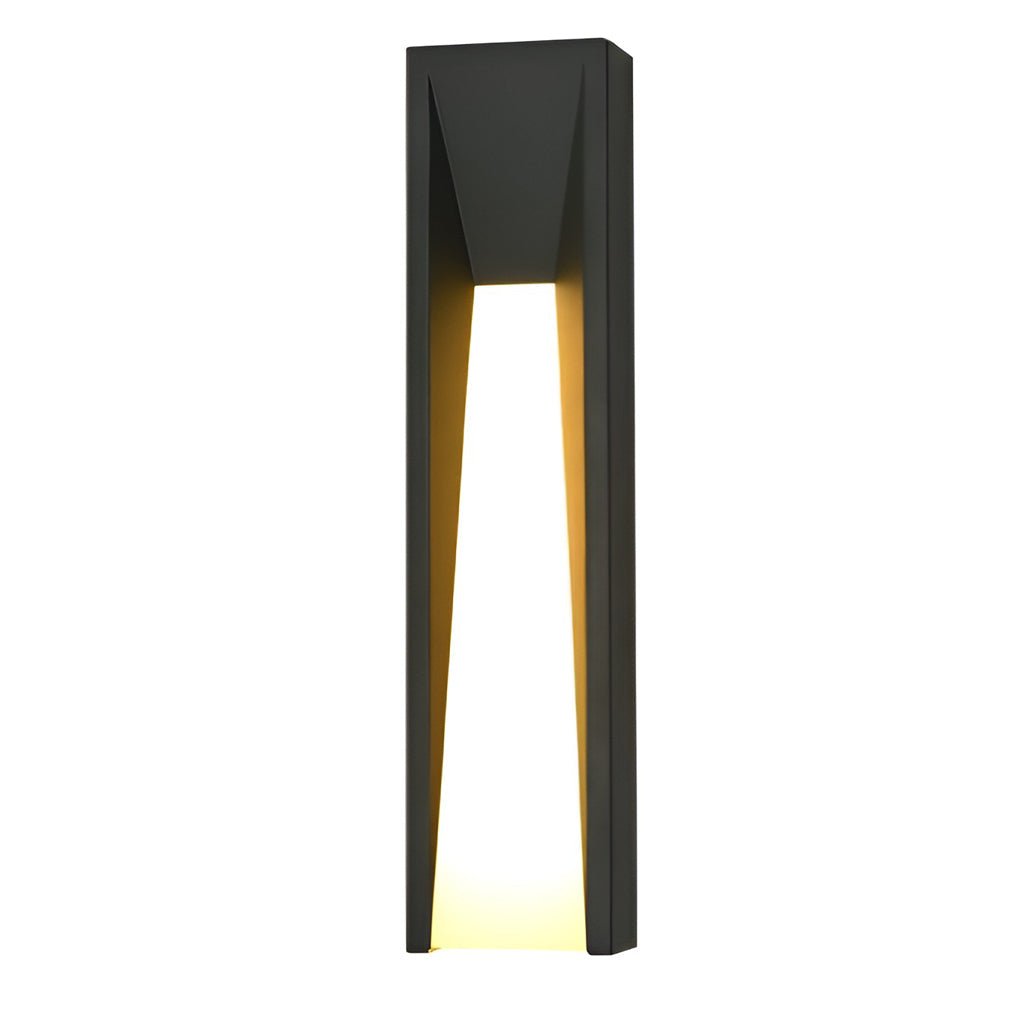 Modern Rectangular LED Outdoor Wall Light - Stylish Exterior Lighting