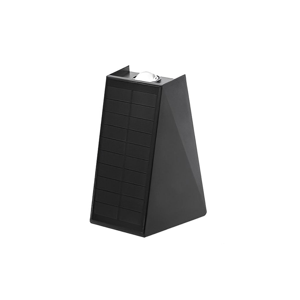 Outdoor Solar Wall Sconce Up and Down Lighting