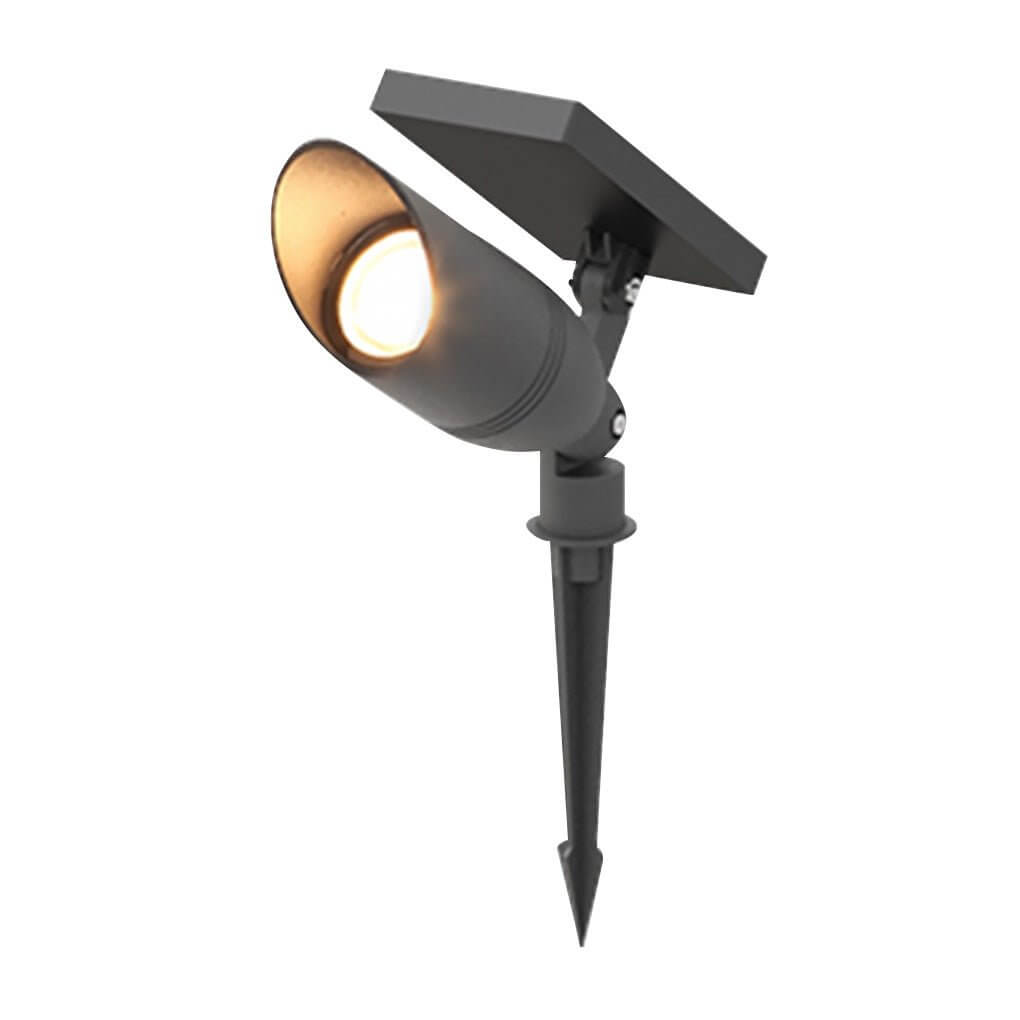 Solar Spotlight for Trees - Outdoor Courtyard Landscape Lighting