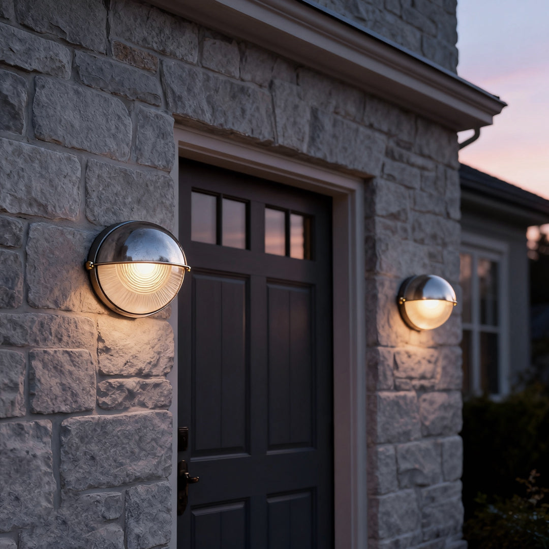 Oval Bulkhead Light - Retro Waterproof Industrial Lighting