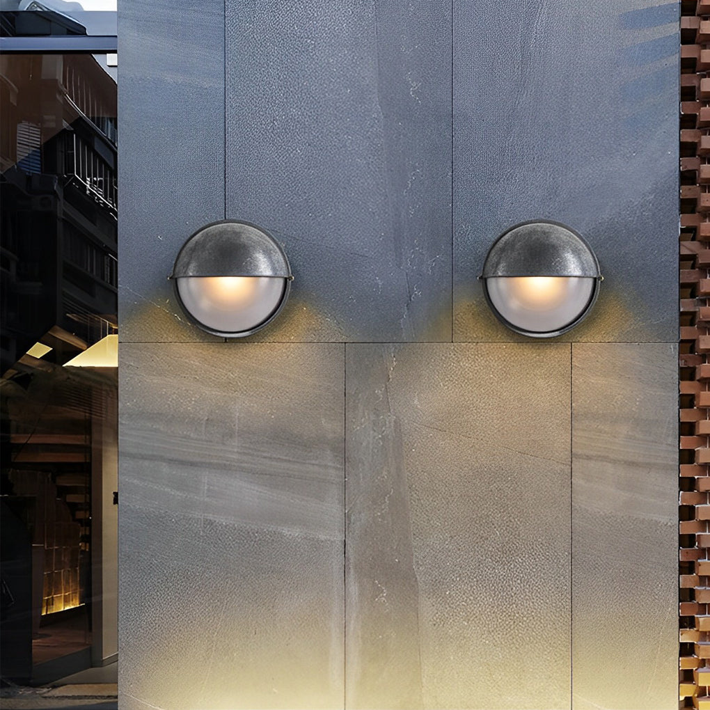 Oval Bulkhead Light - Retro Waterproof Industrial Lighting