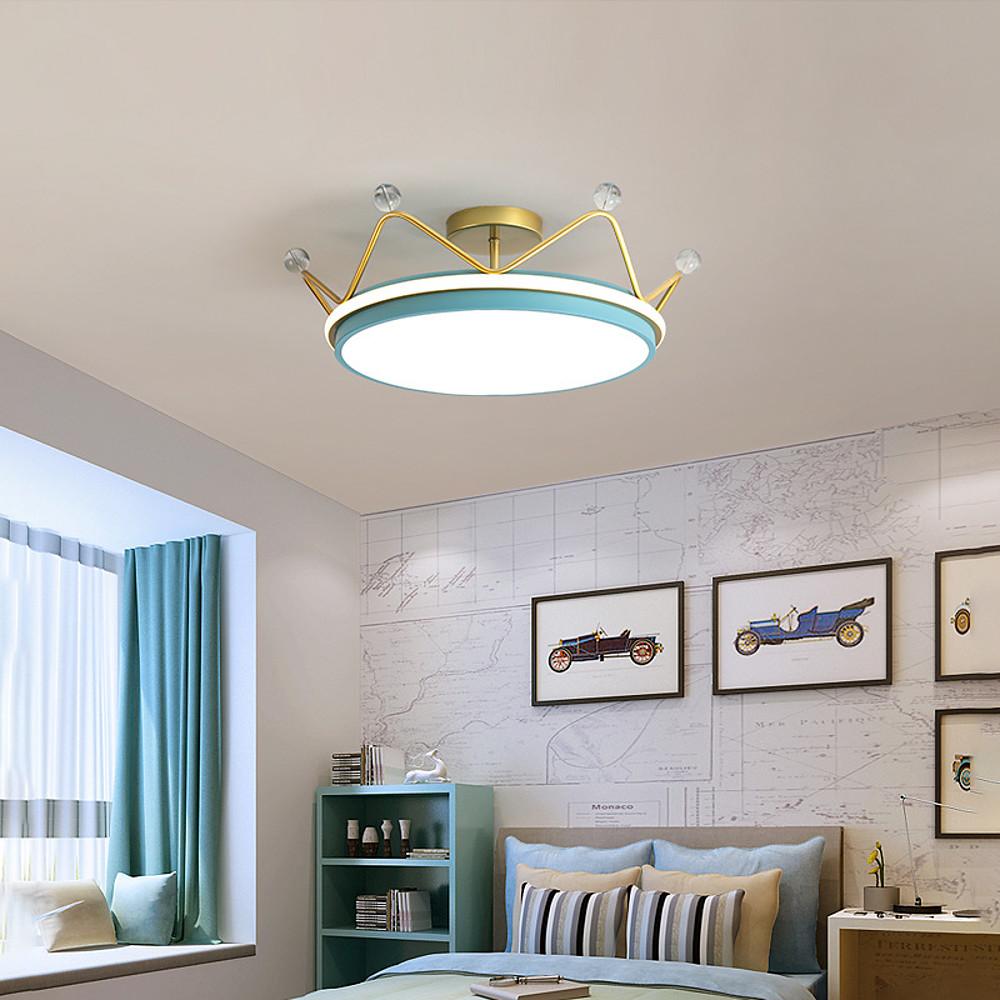 Creative Circle Dimmable LED Nordic Flush Mount Ceiling Light