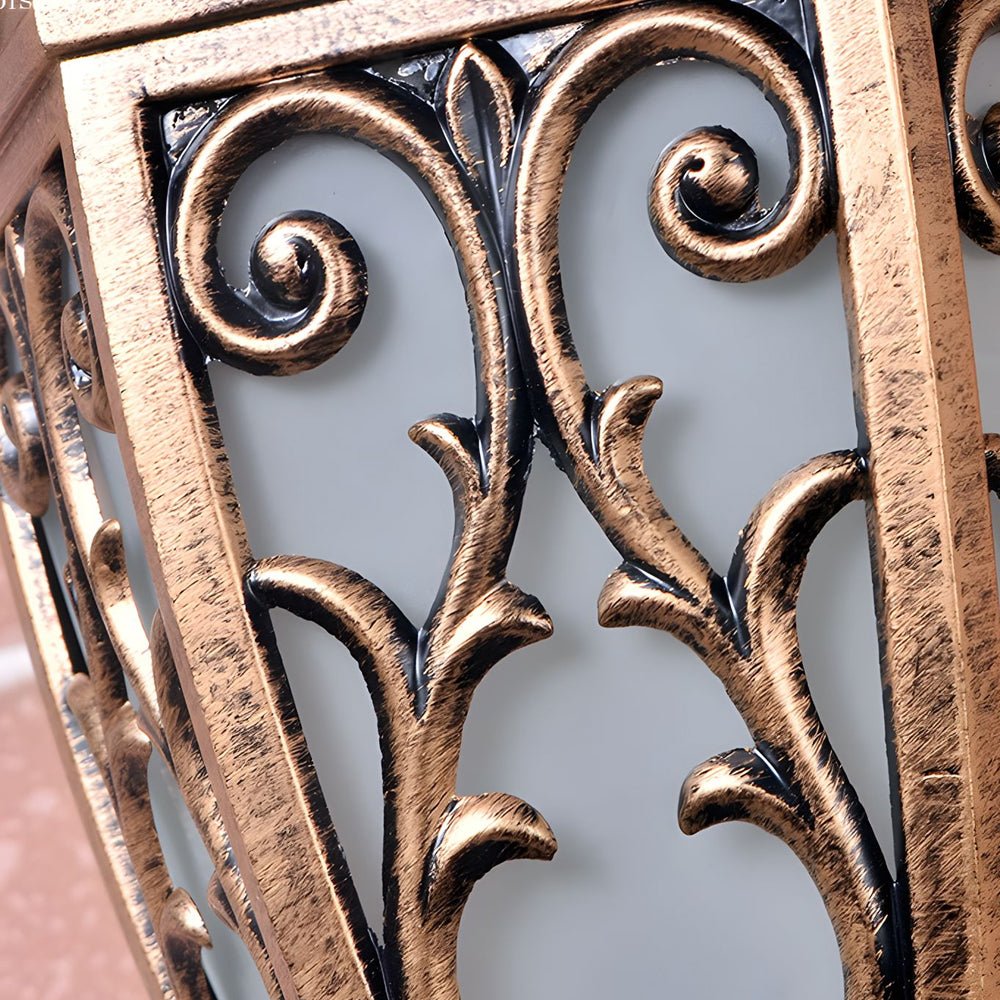 Antique Art Deco Outdoor Wall Sconces Retro Lantern