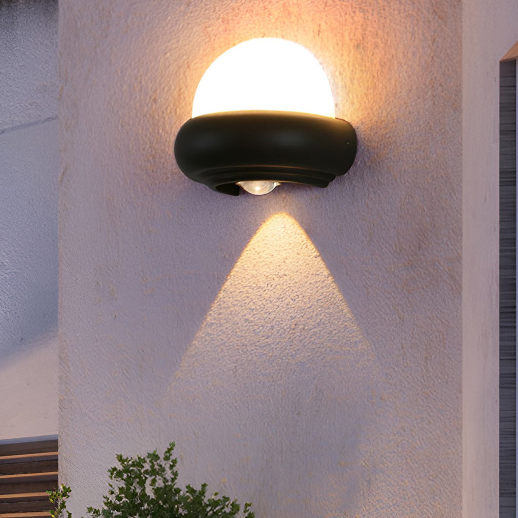 Modern Globe Up-Down LED Wall Sconce Light