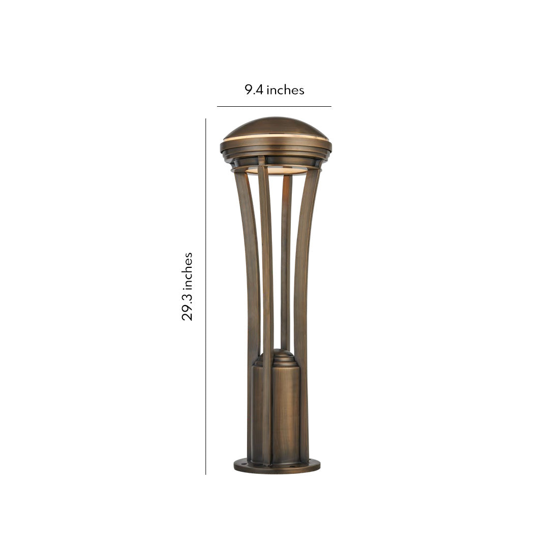 Antique Copper Waterproof Path Light Stakes for Outdoor Décor