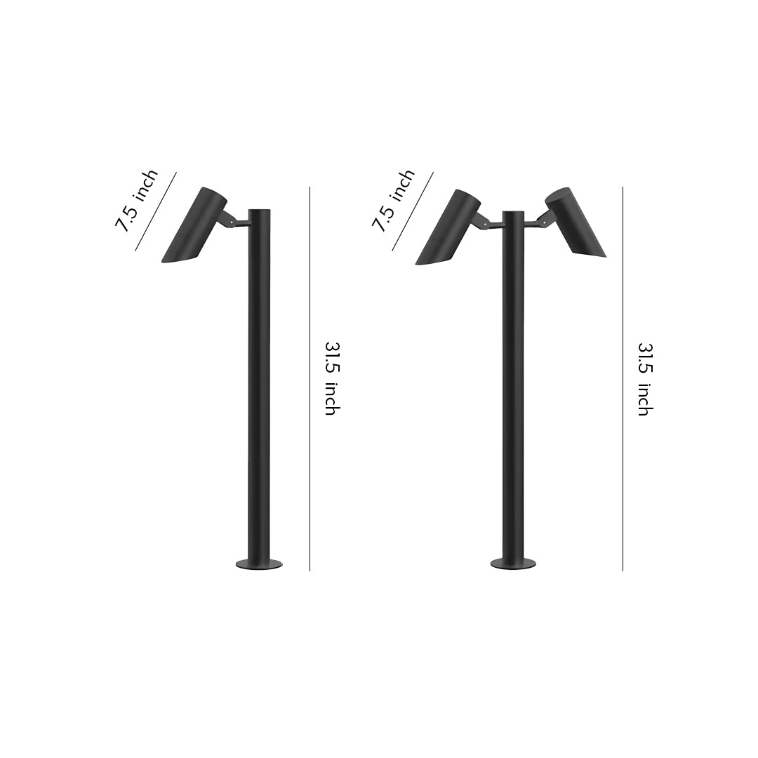 Path Lights LED Outdoor Waterproof Landscape Lighting for Lawn Ambiance
