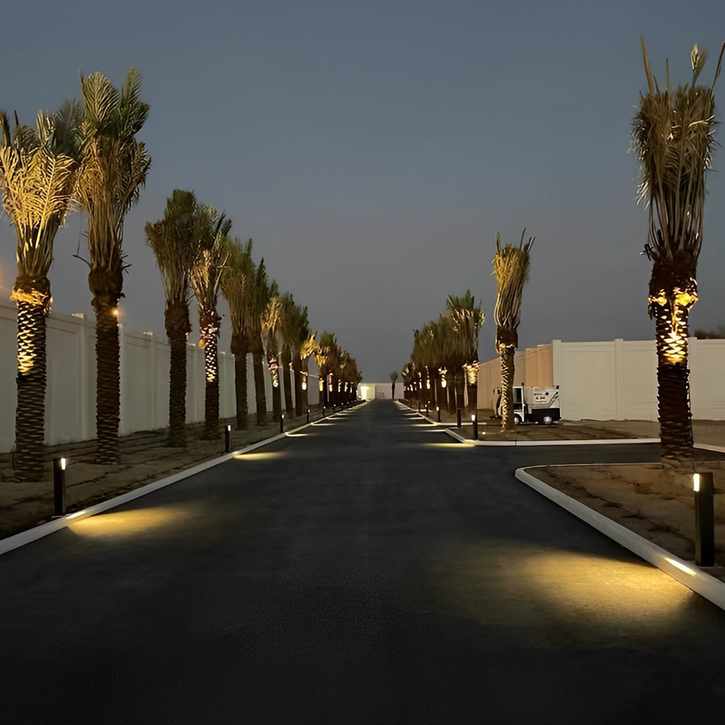 Pathway Bollard Lights - Aluminum Alloy Outdoor Lighting for Gardens and Pathways