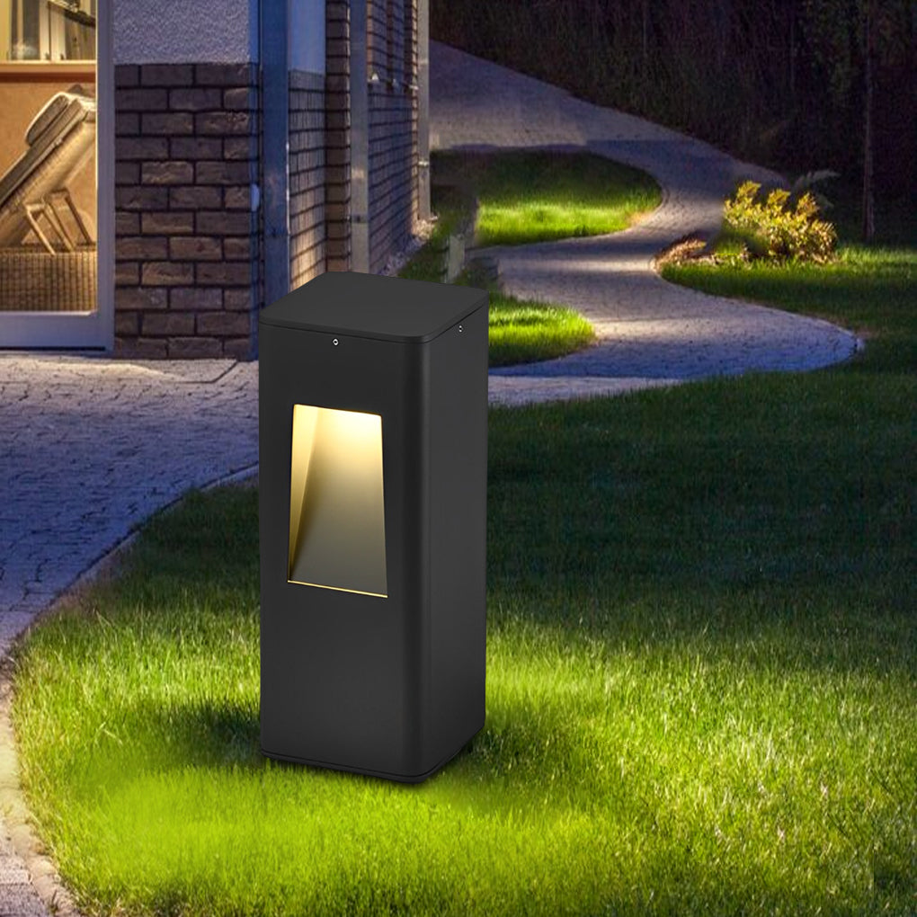 Pathway Bollard Lights - Aluminum Alloy Outdoor Lighting for Gardens and Pathways