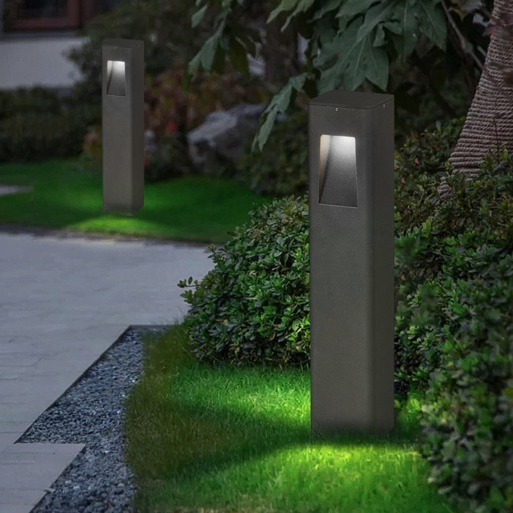 Pathway Bollard Lights - Aluminum Alloy Outdoor Lighting for Gardens and Pathways