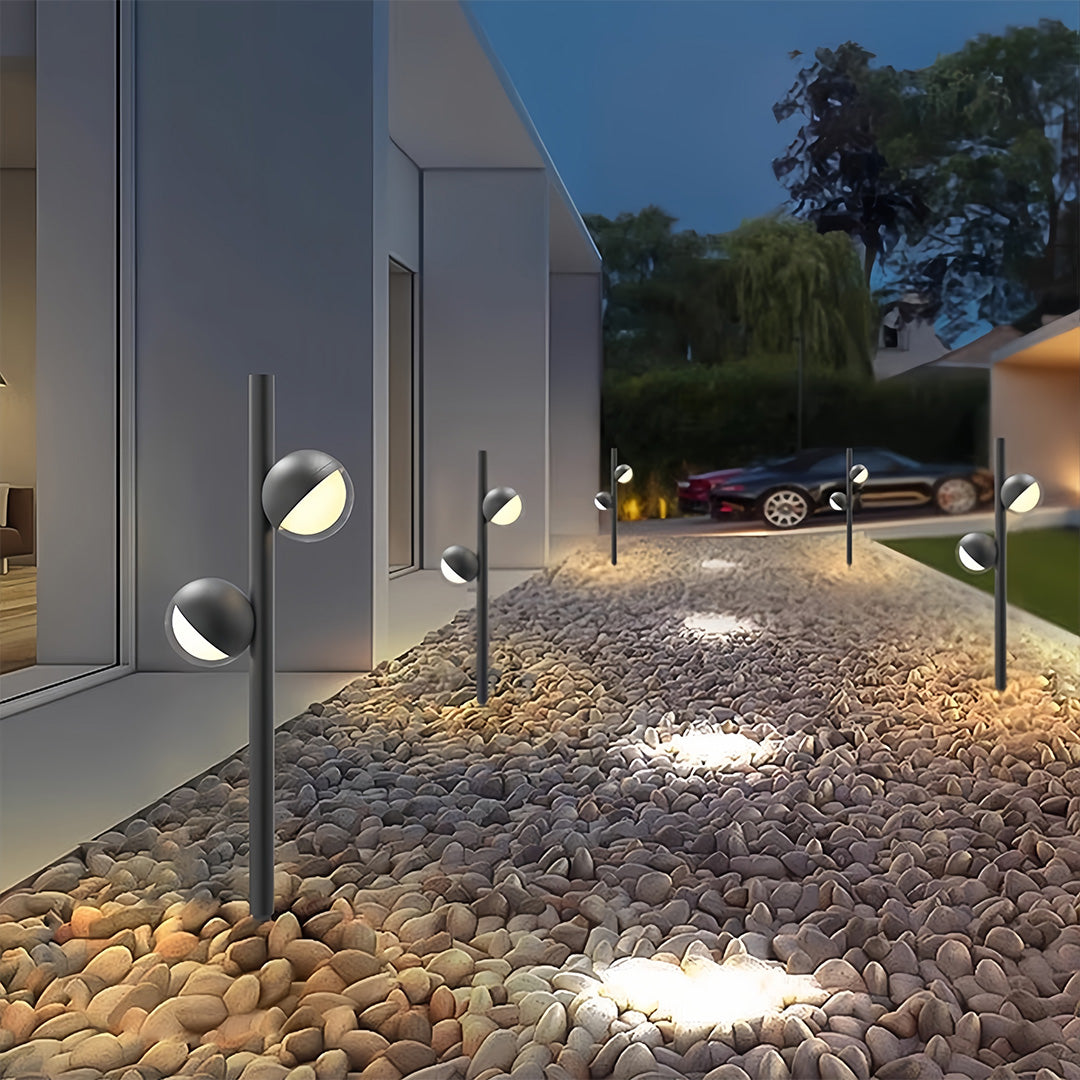 Modern Minimalist Black Pathway Landscape Lighting  

Enhance your outdoor space with our sleek modern minimalist black pathway landscape lighting. Designed for both style and functionality, this contemporary light fixture is perfect for illuminating walk
