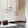 Artistic Electroplated Glass LED Pendant Light - Nordic Style Lighting