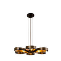 Petal-Shaped 6-Light Modern LED Chandelier Pendant Light